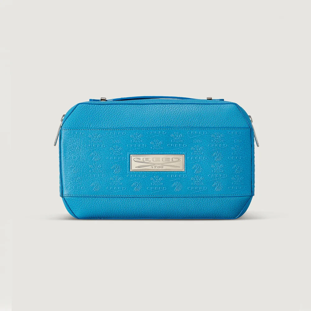 Imagen 1 de Neceser de cuero azul