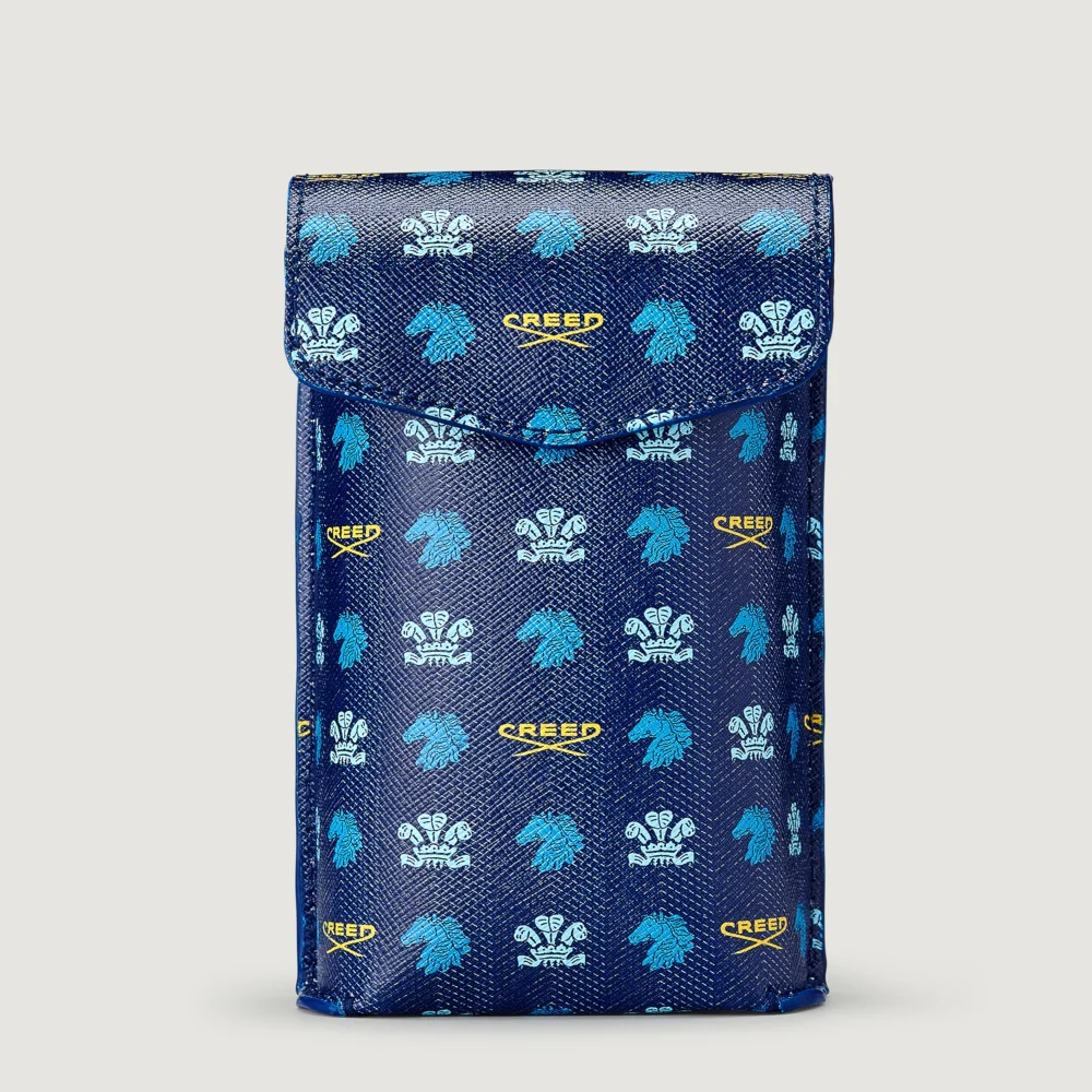 Imagen 1 de Funda De Cuero Azul De 100ml