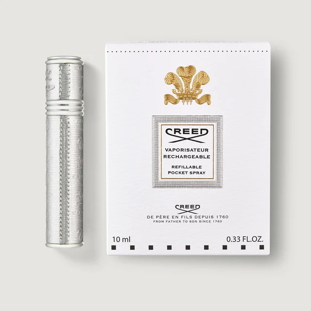 Atomizador de Viaje Plateado/Plateado 10ml