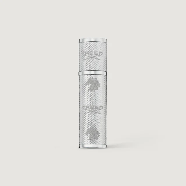 Atomizador de perfume de viaje recargable de 5 ml - Plateado
